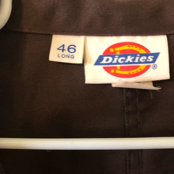 Men’s Dickie’s Cotton Poly Blend Coveralls in Brown, Size 46 EUC - Picture 5 of 5